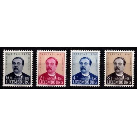 1950 - Luxembourg - AFA 463-66 - Frimærke - Postfrisk.